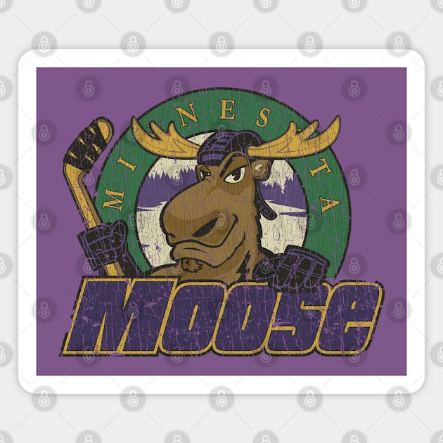 Minnesota Moose 1994 Magnet by JCD666